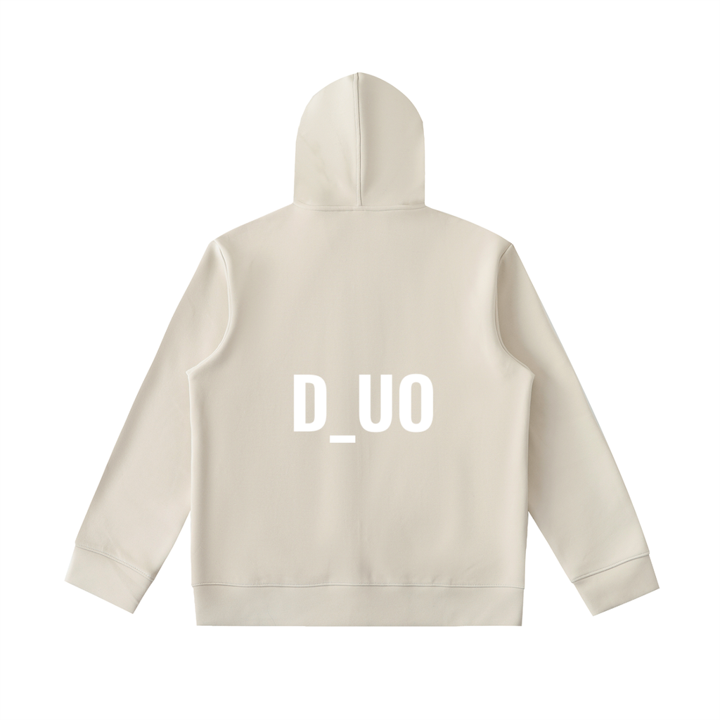 Essential Heavyweight High Neck  Zip-Up Hoodie