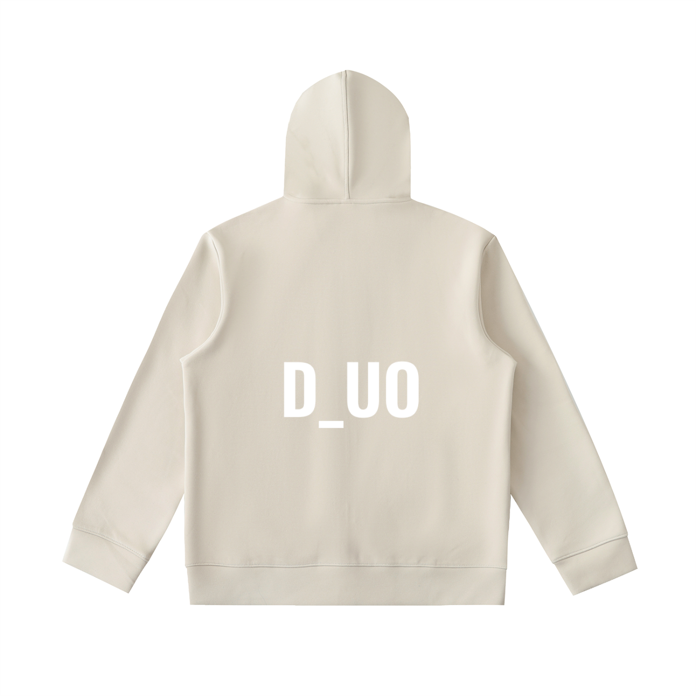 Essential Heavyweight High Neck  Zip-Up Hoodie